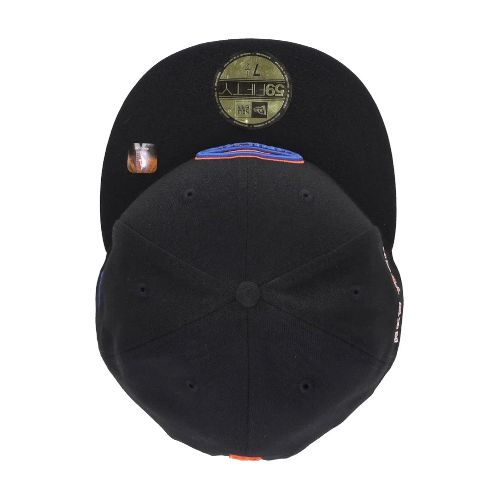 new era NBA City Night Platklep Pet Black Heren