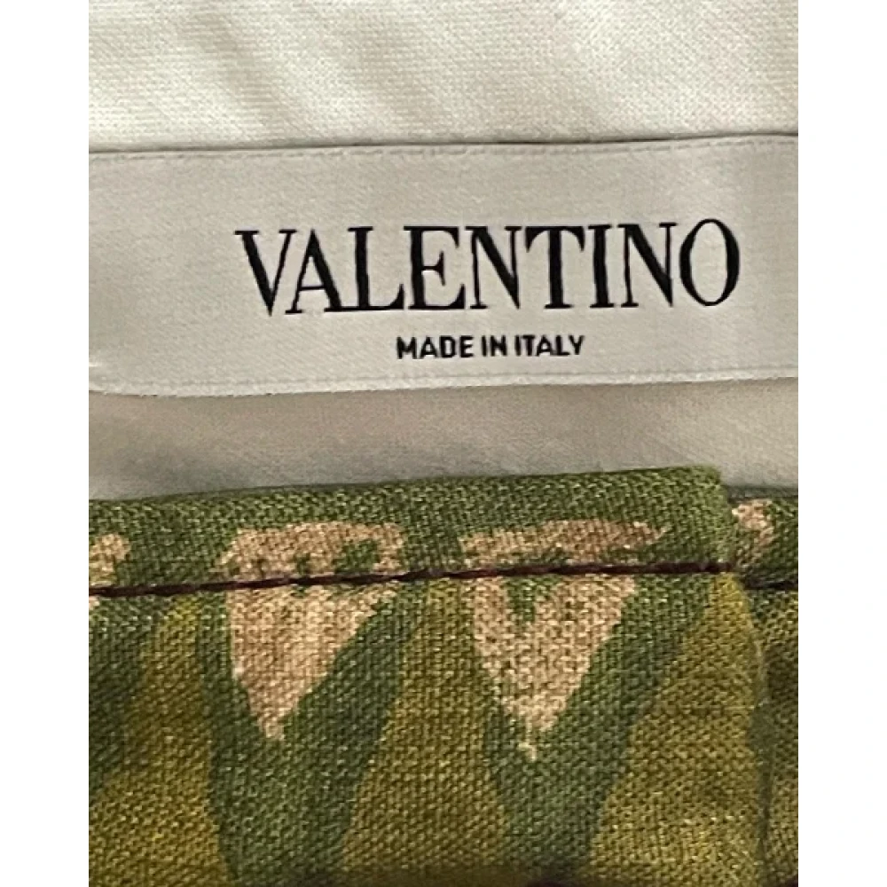 Valentino Vintage Pre-owned Cotton bottoms Multicolor Dames