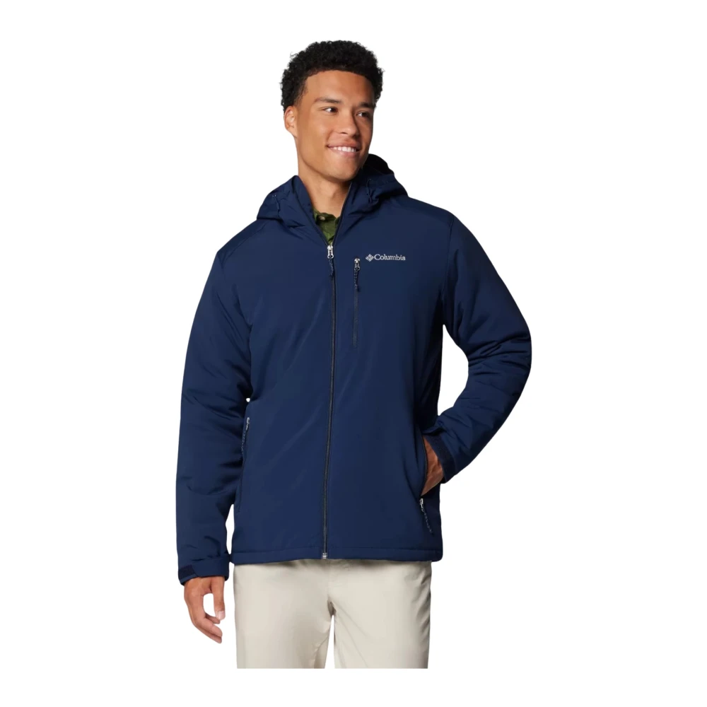 Columbia Gate Racer Softshell Jas voor buitenactiviteiten Blue Heren