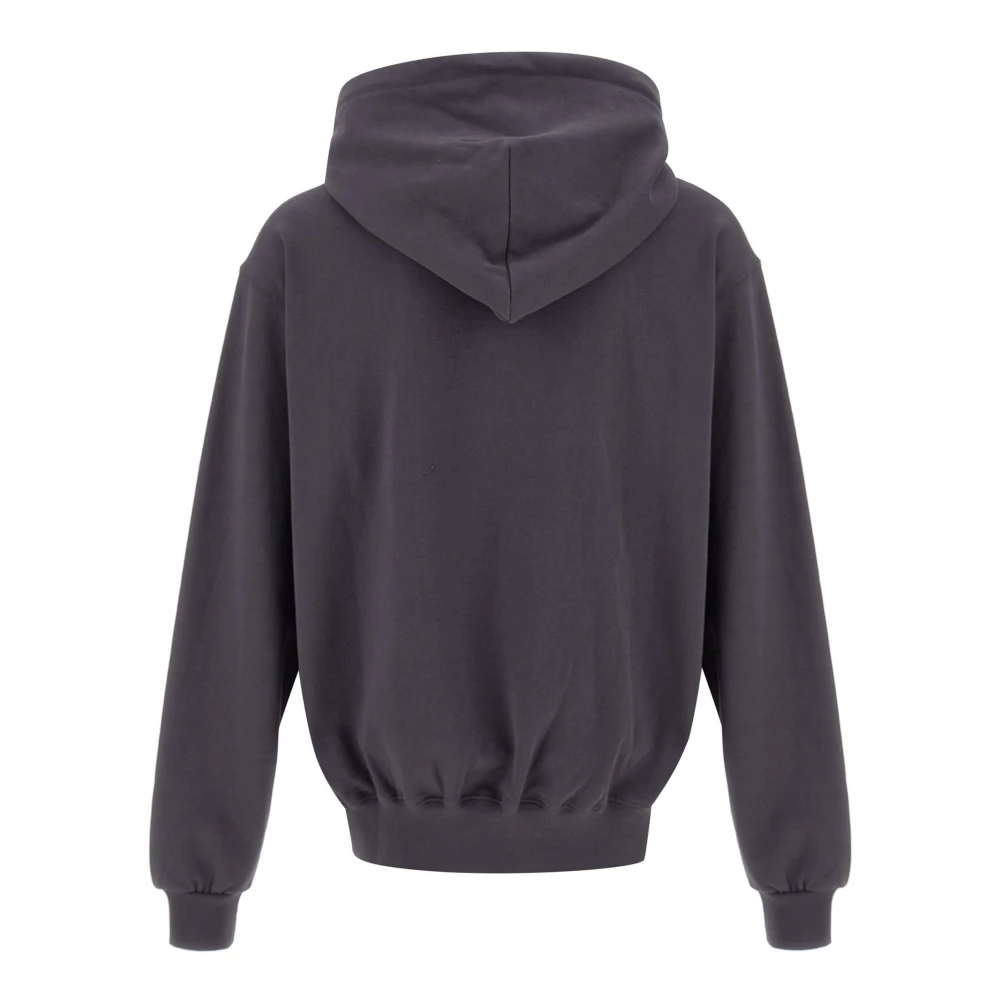 Andersson Bell Essentiële Grijze Katoenen Sweatshirt Hoodie Gray Heren