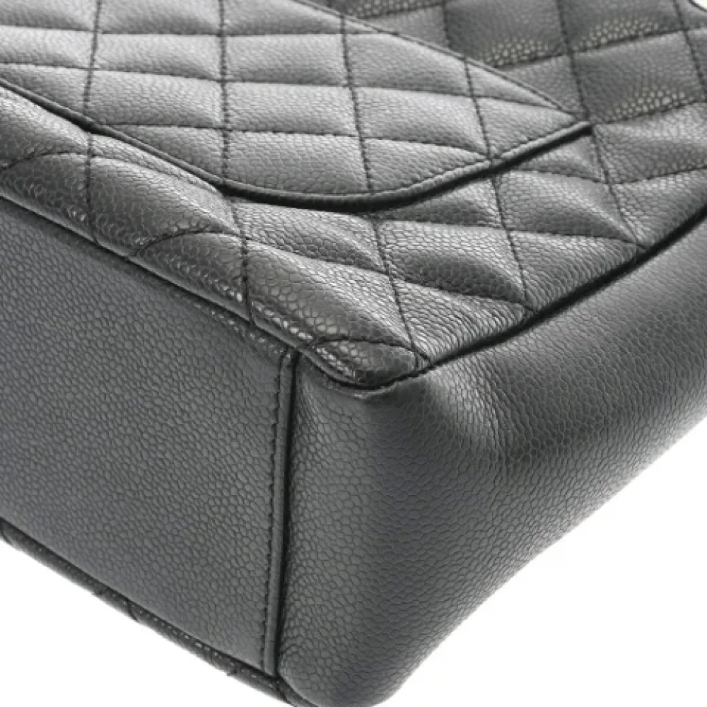 Chanel Vintage Pre-owned Leather chanel-bags Black Dames