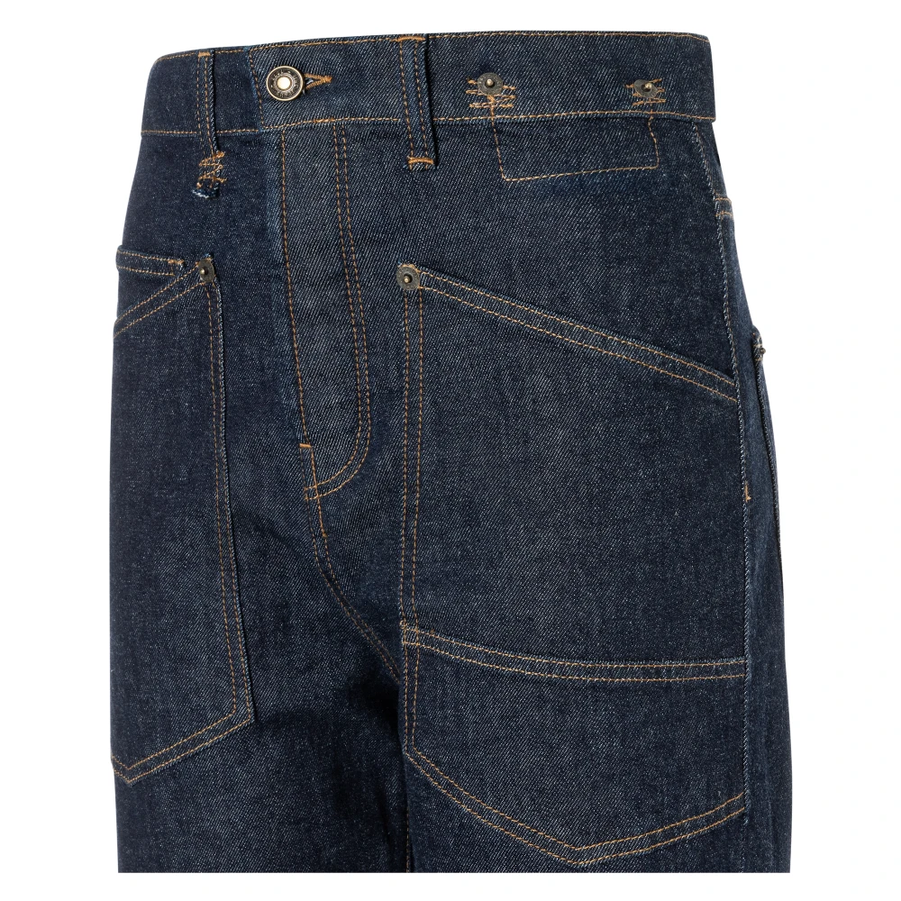 MAC Baggy Denim Jeans Authentiek Comfort Blue Dames