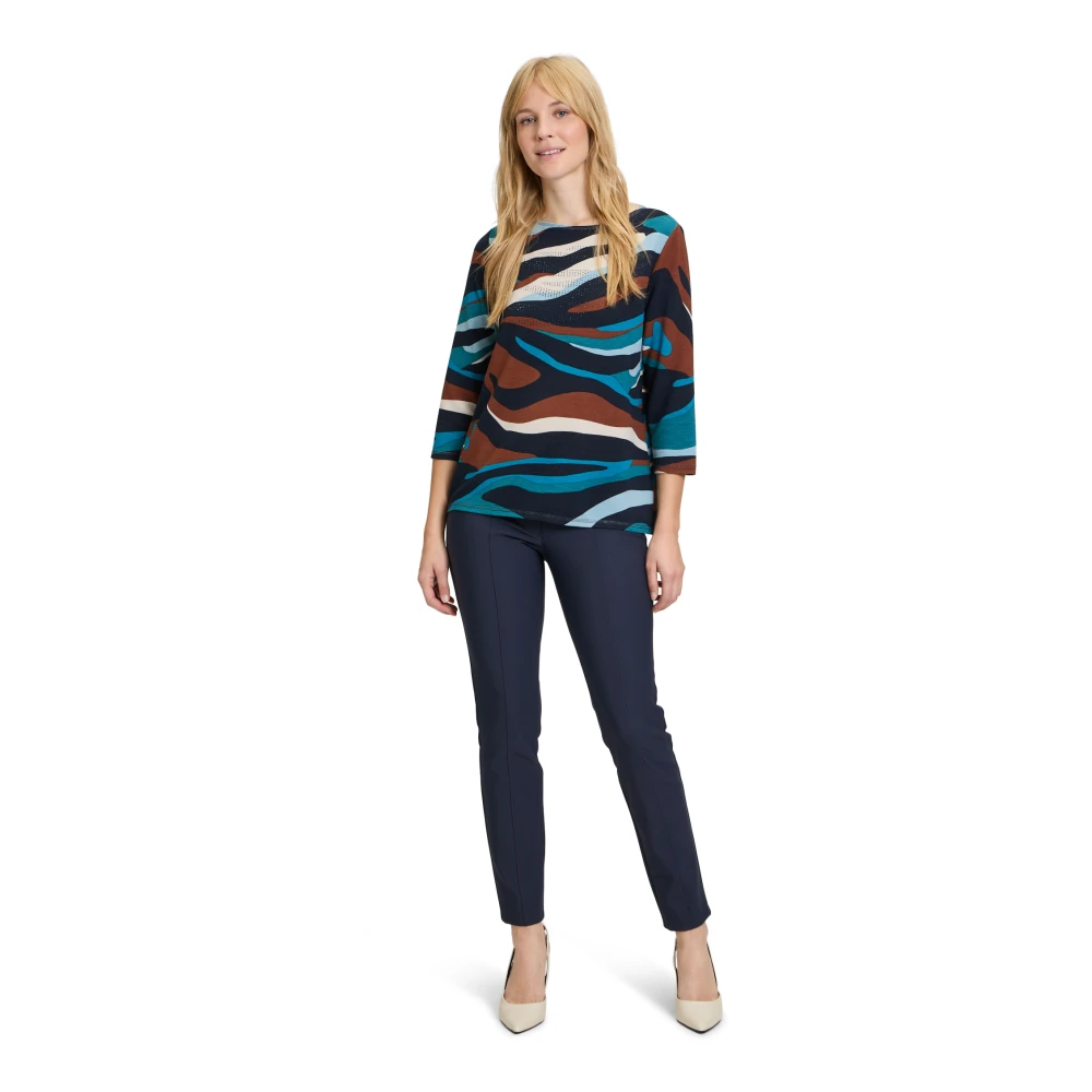 Betty Barclay Gebreide Sweatshirt Multicolor Dames