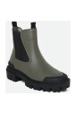bottines-de-combat-vertes-avec-details-en-caoutchouc