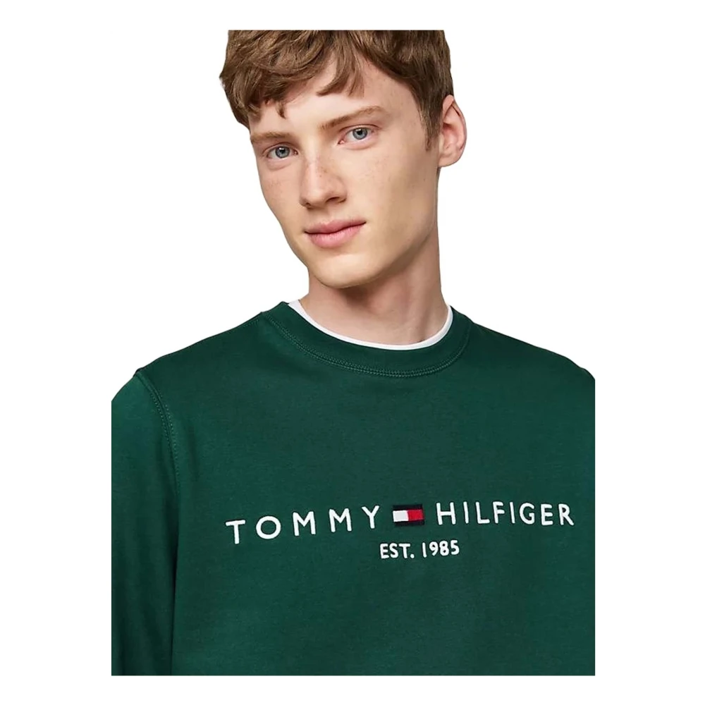 Tommy Hilfiger Hoodie Green Heren