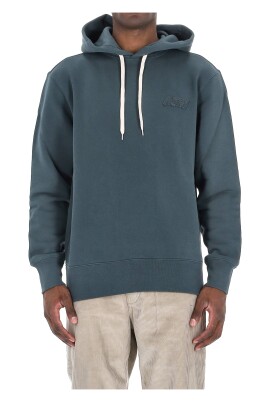 sweat-a-capuche-vert-en-coton