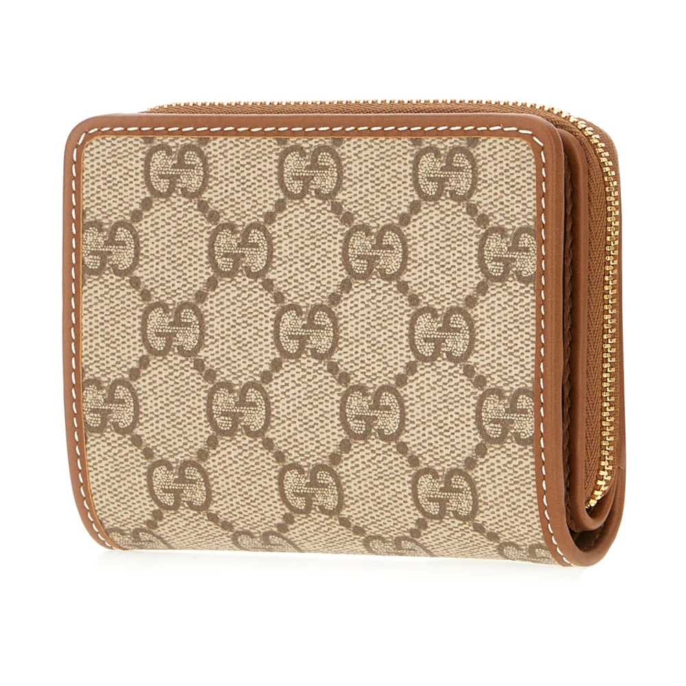 Gucci Stijlvolle Portemonnee Beige Dames