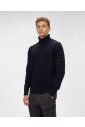 pull-col-roule-bleu-et-vert-en-tricot