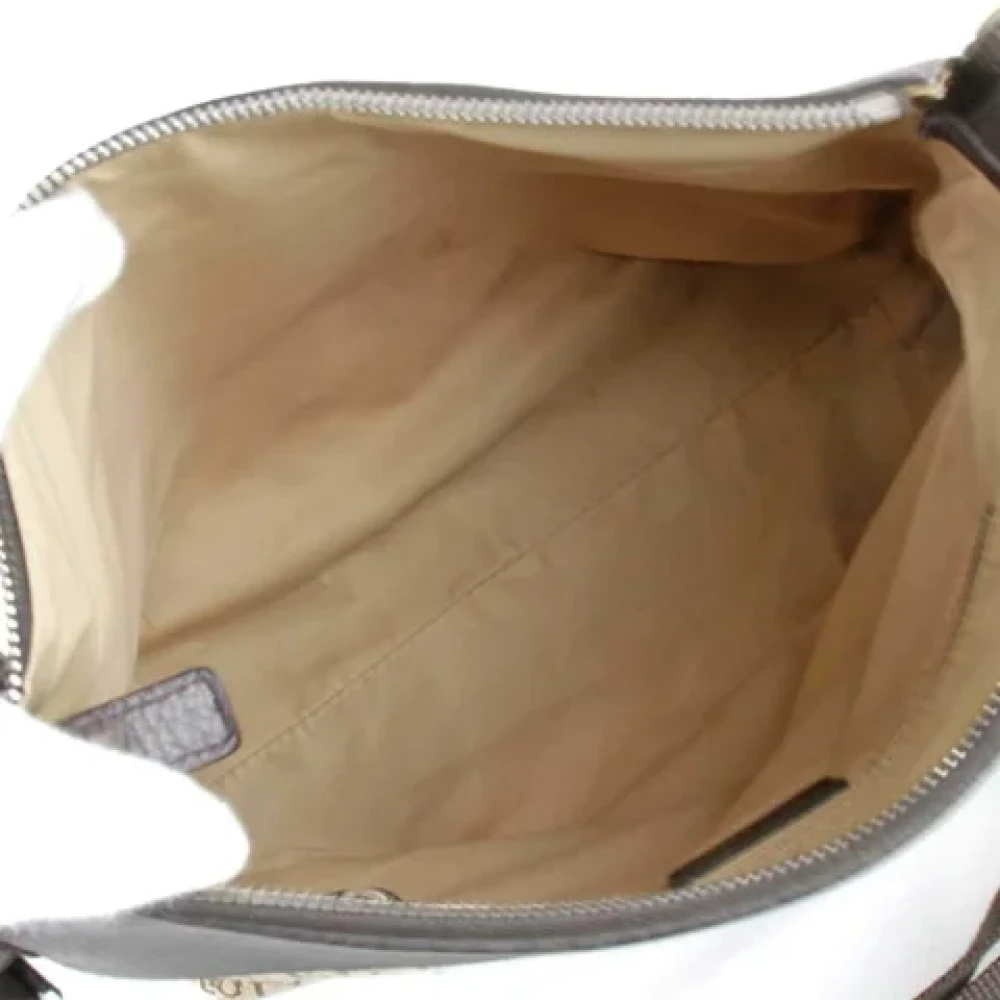 Dior Vintage Pre-owned Canvas shoulder-bags Brown Dames