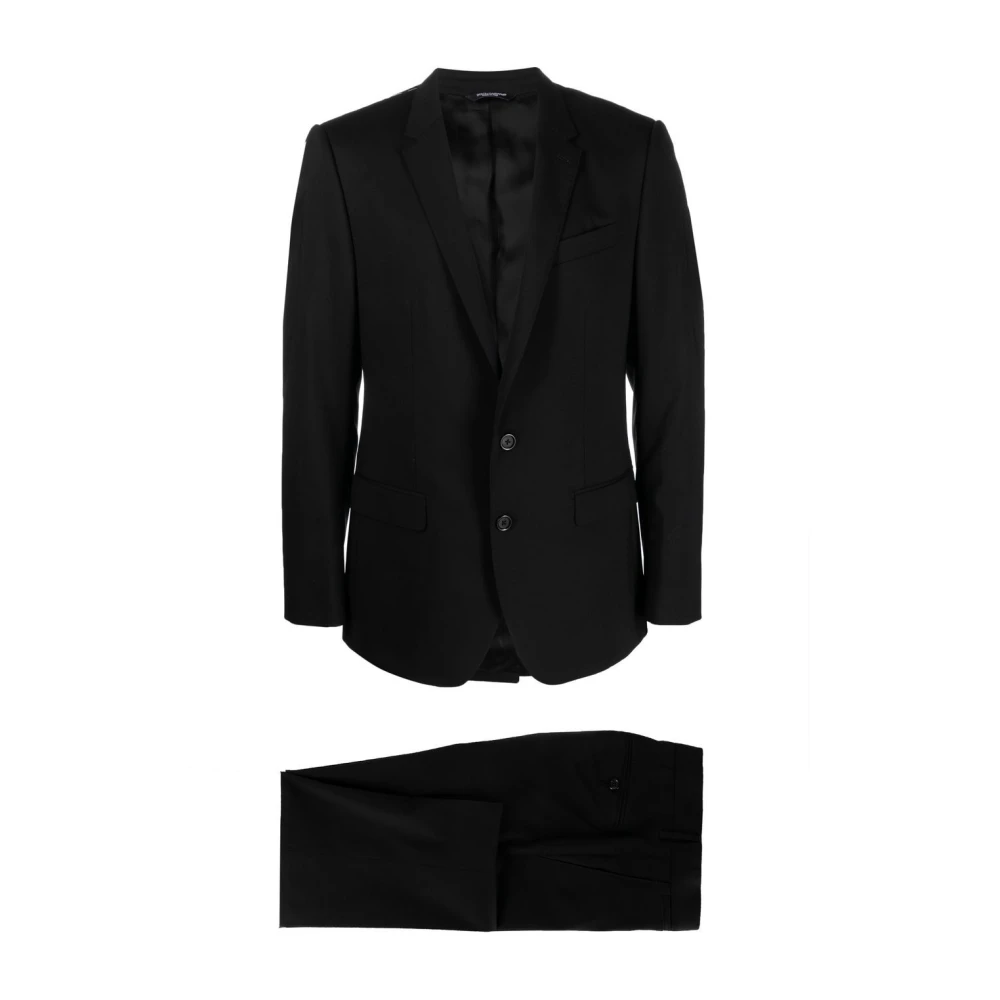 Dolce & Gabbana Svarta Klänningar - 2-delat Set Black, Herr