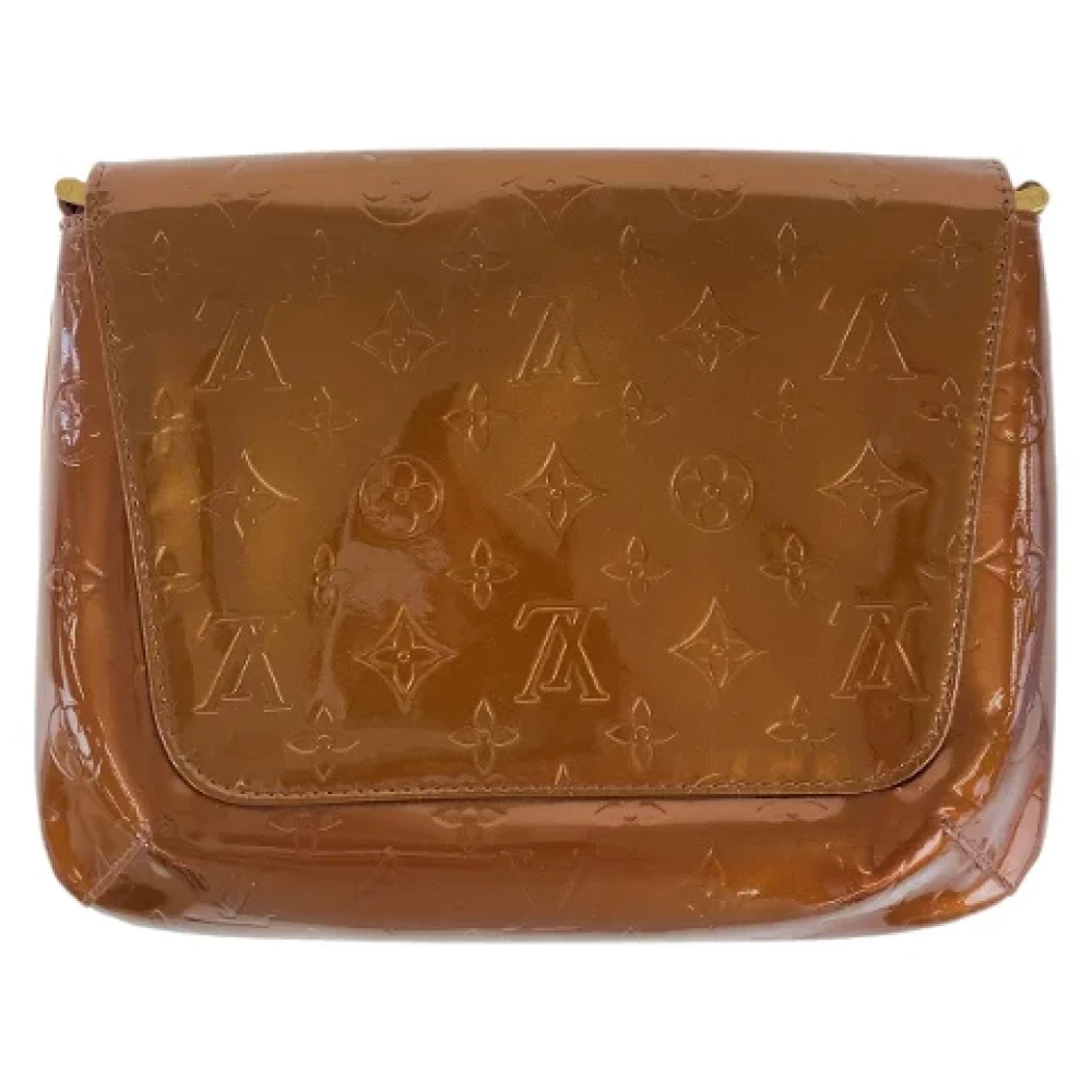 Louis Vuitton Vintage Pre-owned Leather crossbody-bags Brown Dames