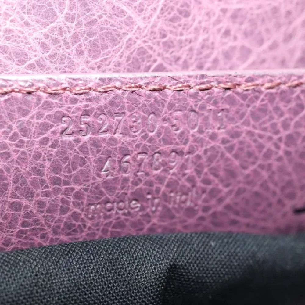 Balenciaga Vintage Pre-owned Leather balenciaga-bags Purple Dames