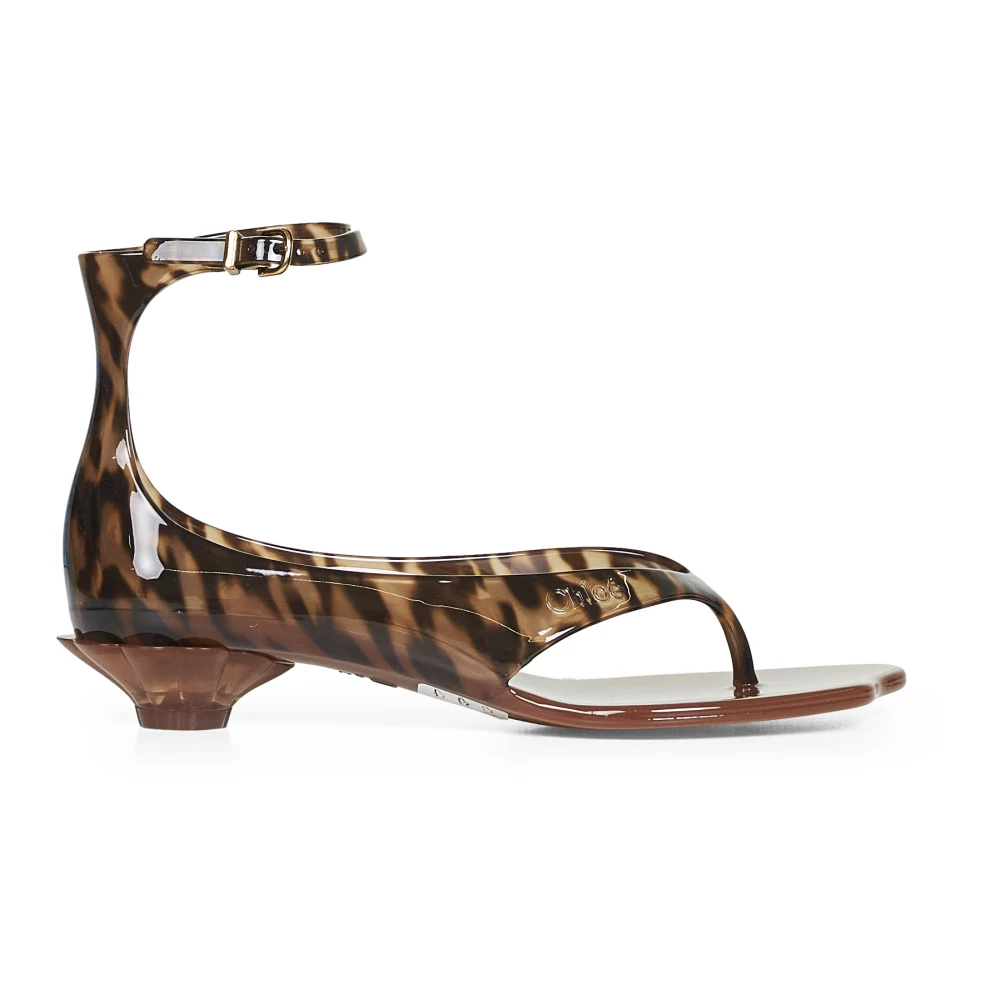 Chloé Women's Brown Jelly Sandal