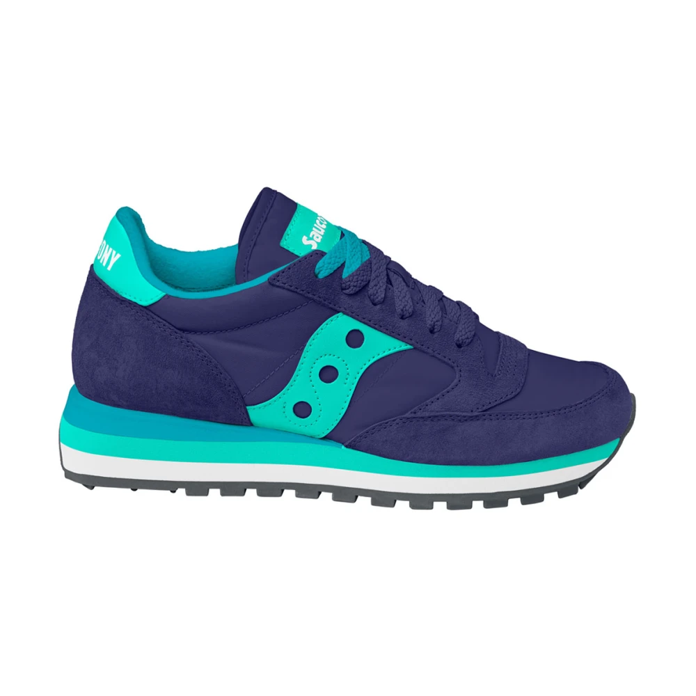 Saucony Navy/Aquamar Jazz Triple Sneakers Blue, Dam