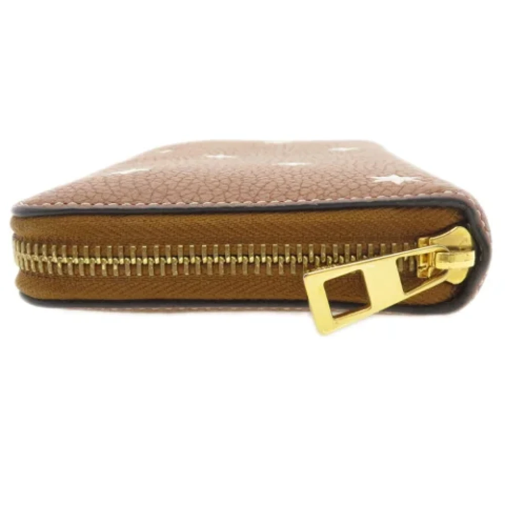 Loewe Pre-owned Leather wallets Brown Dames