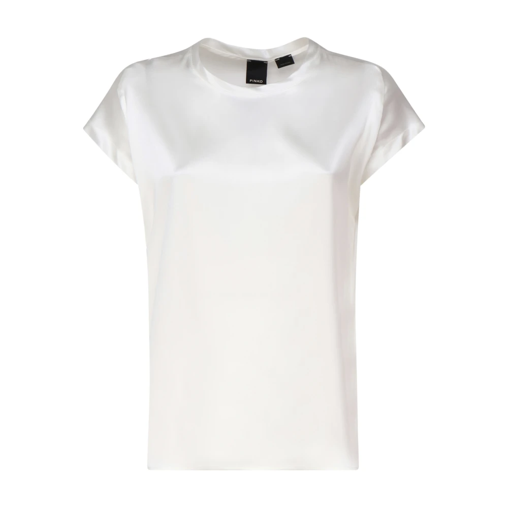 Pinko Women's White Blouses,, Farida Blouse Extra Small