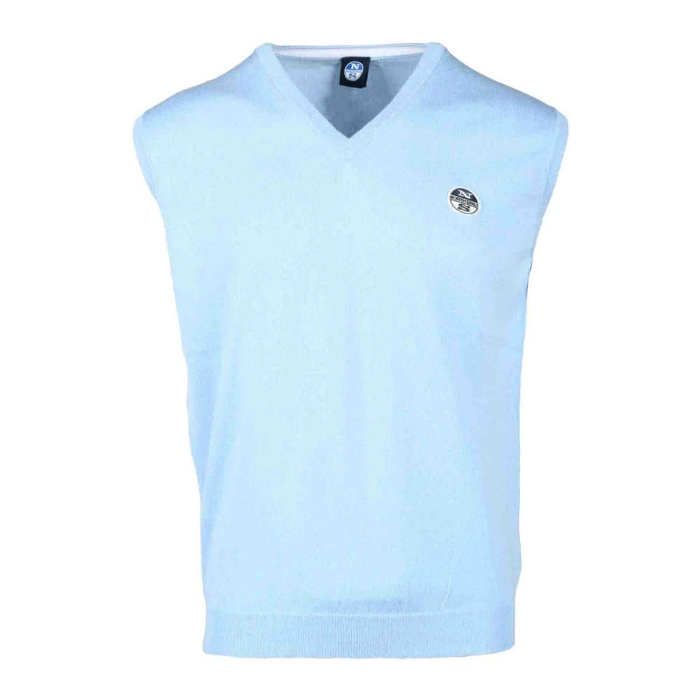 North Sails Katoenen Stijlvol Shirt Blue Heren