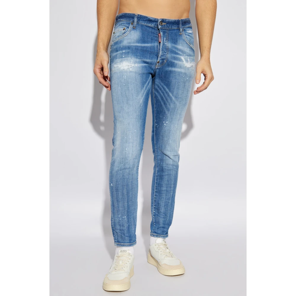 Dsquared2 Jeans Skater Jean Blue Heren