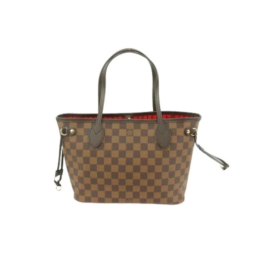 Louis Vuitton Vintage Förhandsägd Shoppingväska med RFID-chip Brown, Dam