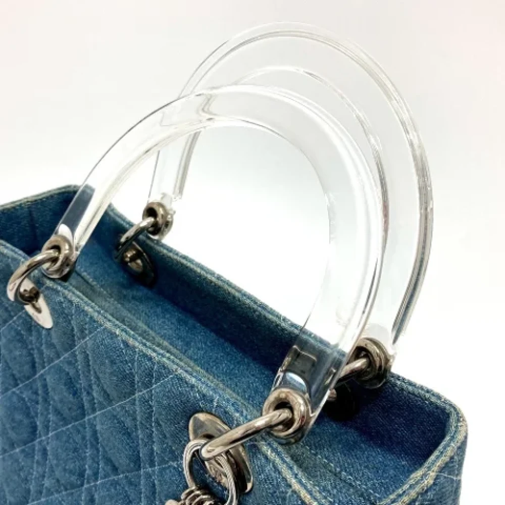 Dior Vintage Pre-owned Denim dior-bags Blue Dames