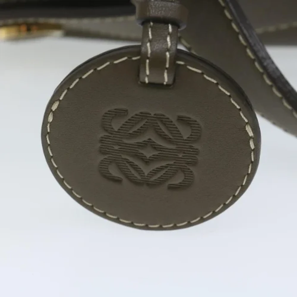 Loewe Pre-owned Leather shoulder-bags Brown Dames