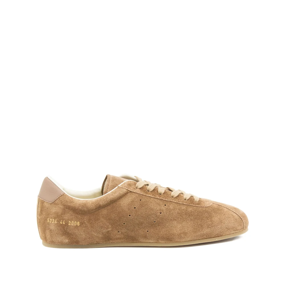 Zapatos de Gamuza Marrón Claro con Cordones - Common Projects - Modalova