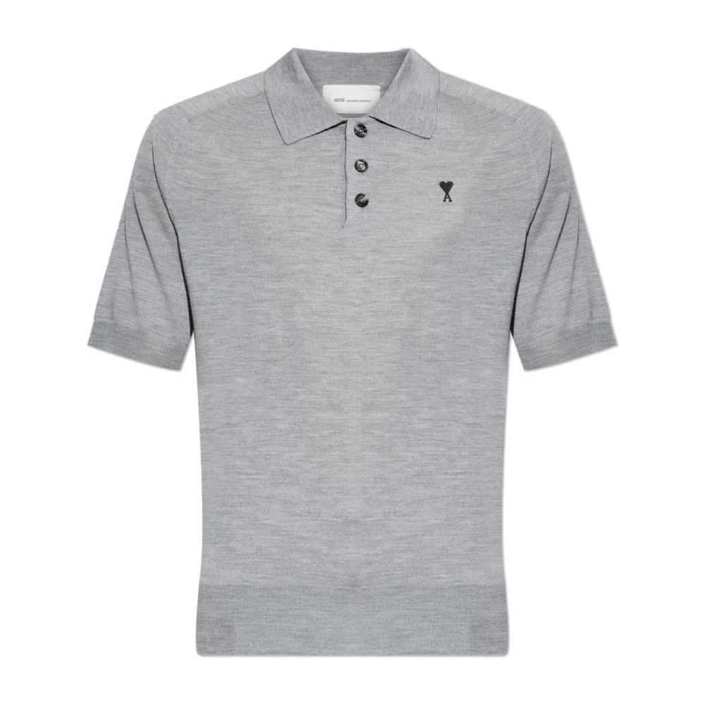 Ami Paris Uomo Grigio Maglie, 2XL, New,