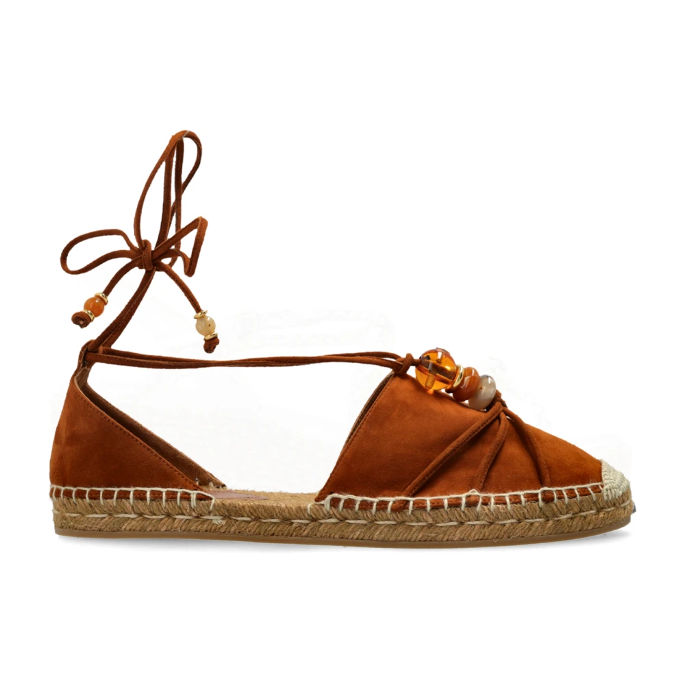 Jimmy Choo Donna Marrone - Lemi Espadrillas - Shoes - 41 Eu