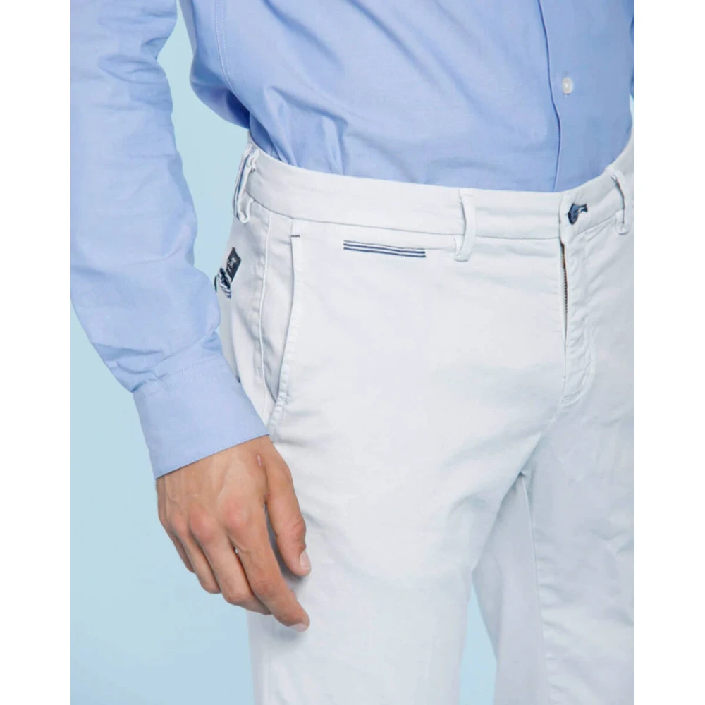Mason's Klassieke Chino Broek Gray Heren