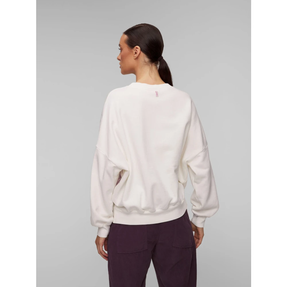 Deha Witte Felpa Sweatshirt Multicolor Dames