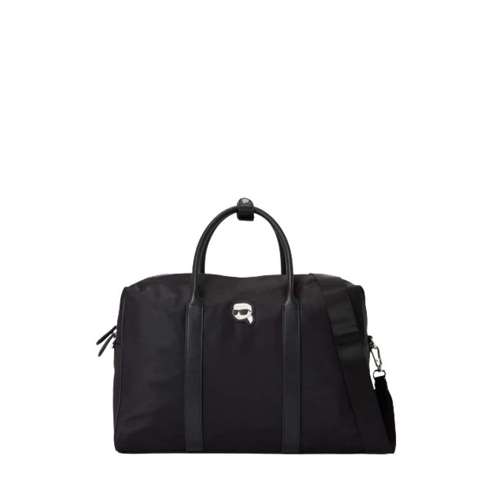 Karl Lagerfeld Zwarte Reistas K Ikonik Black Unisex