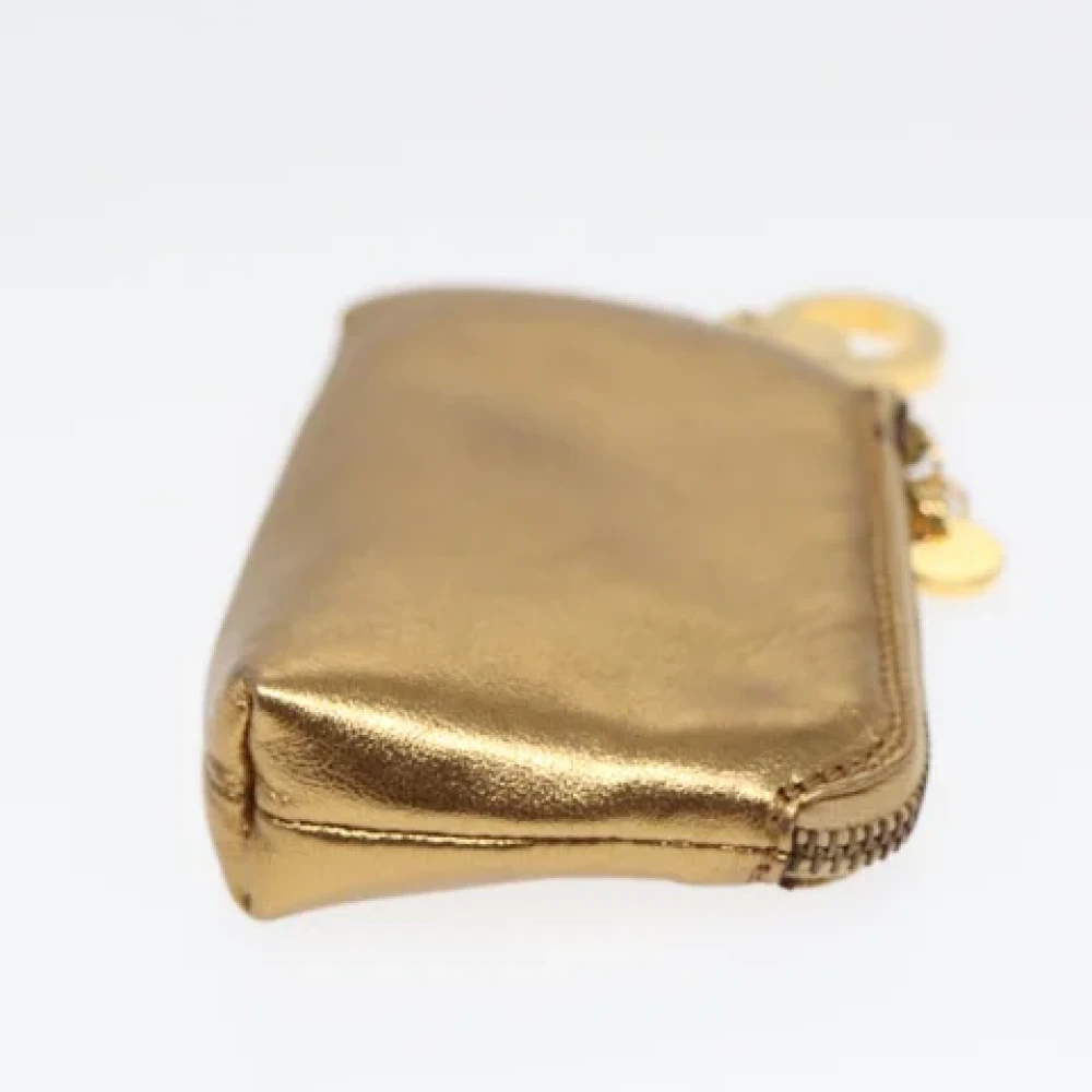Salvatore Ferragamo Pre-owned Leather wallets Yellow Dames