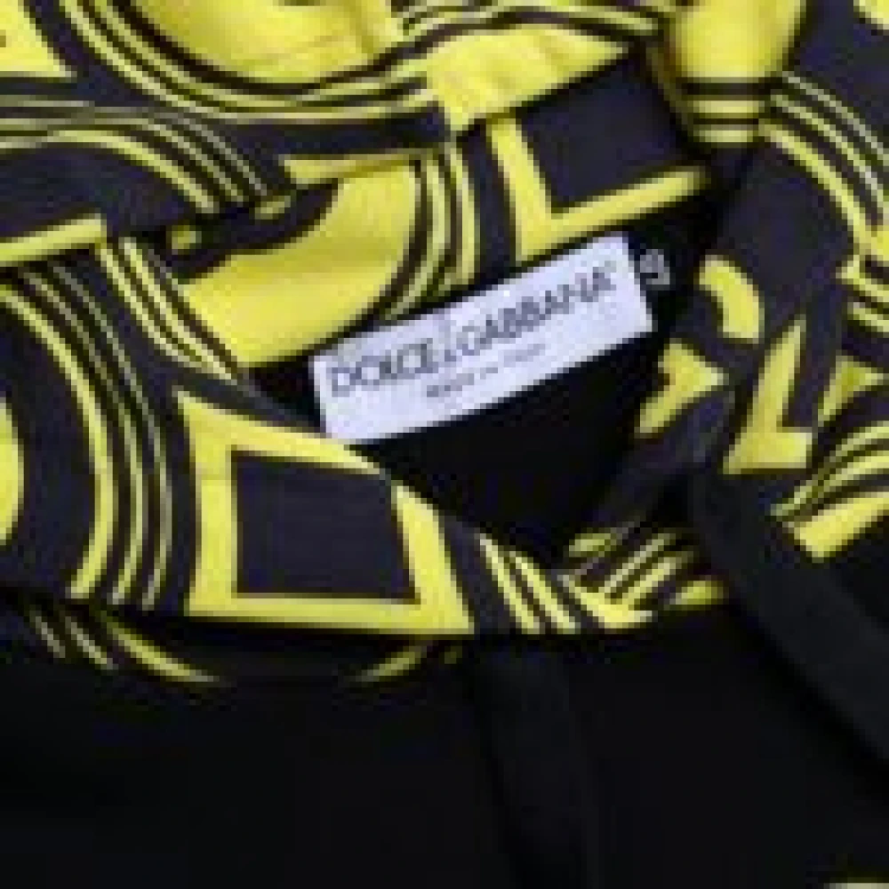 Dolce & Gabbana Zwart Logo Hoodie van Katoen Black Heren