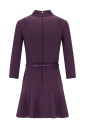 robe-en-crepe-violette-avec-boutons-logotes