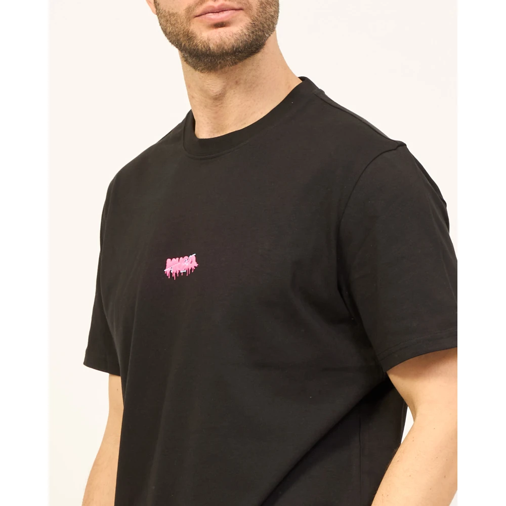 Hugo Boss Dindion Zwarte T-shirt en Polo Black Heren