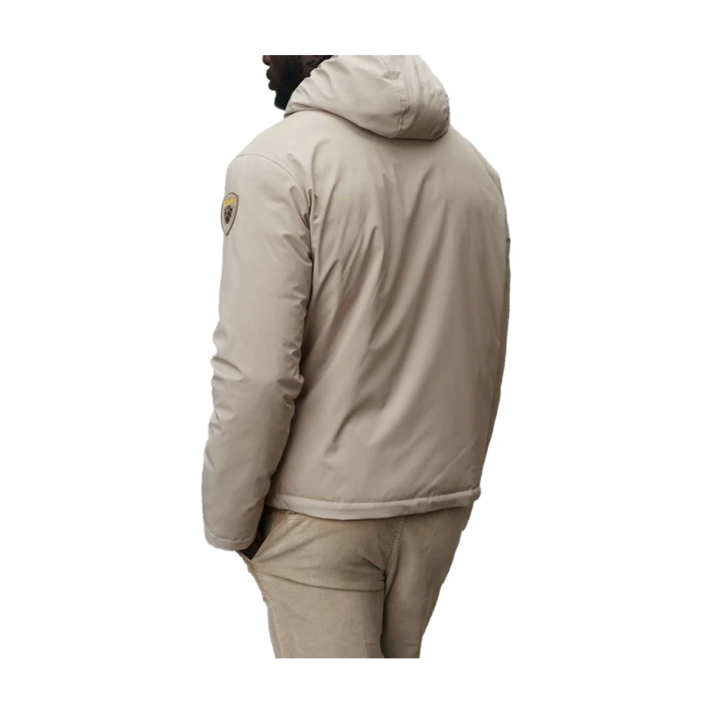 Blauer Beige Herenjas Stijlvol en veelzijdig Beige Heren