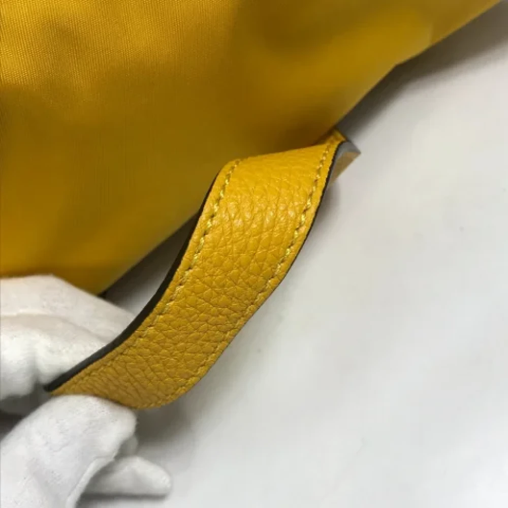 Fendi Vintage Pre-owned Fabric fendi-bags Yellow Heren