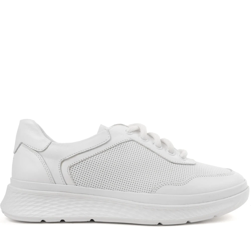 La Conte Witte Sneakers voor Vrouwen Dames Schoenen
