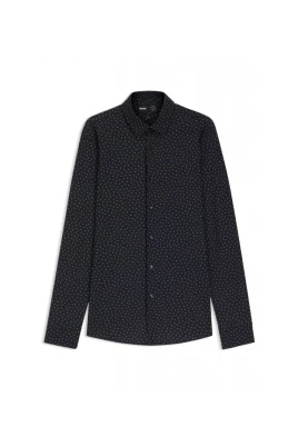 Printed Slim-fit Shirt