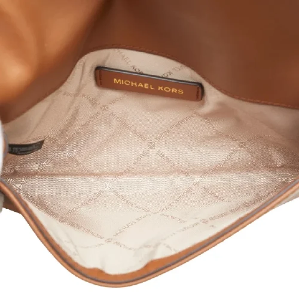 Michael Kors Pre-owned Leather shoulder-bags Brown Dames