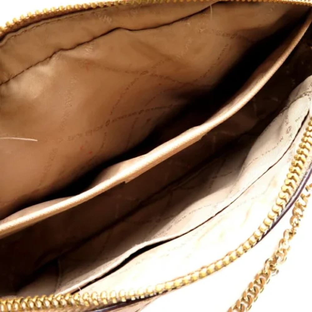Michael Kors Pre-owned Fabric shoulder-bags Brown Dames