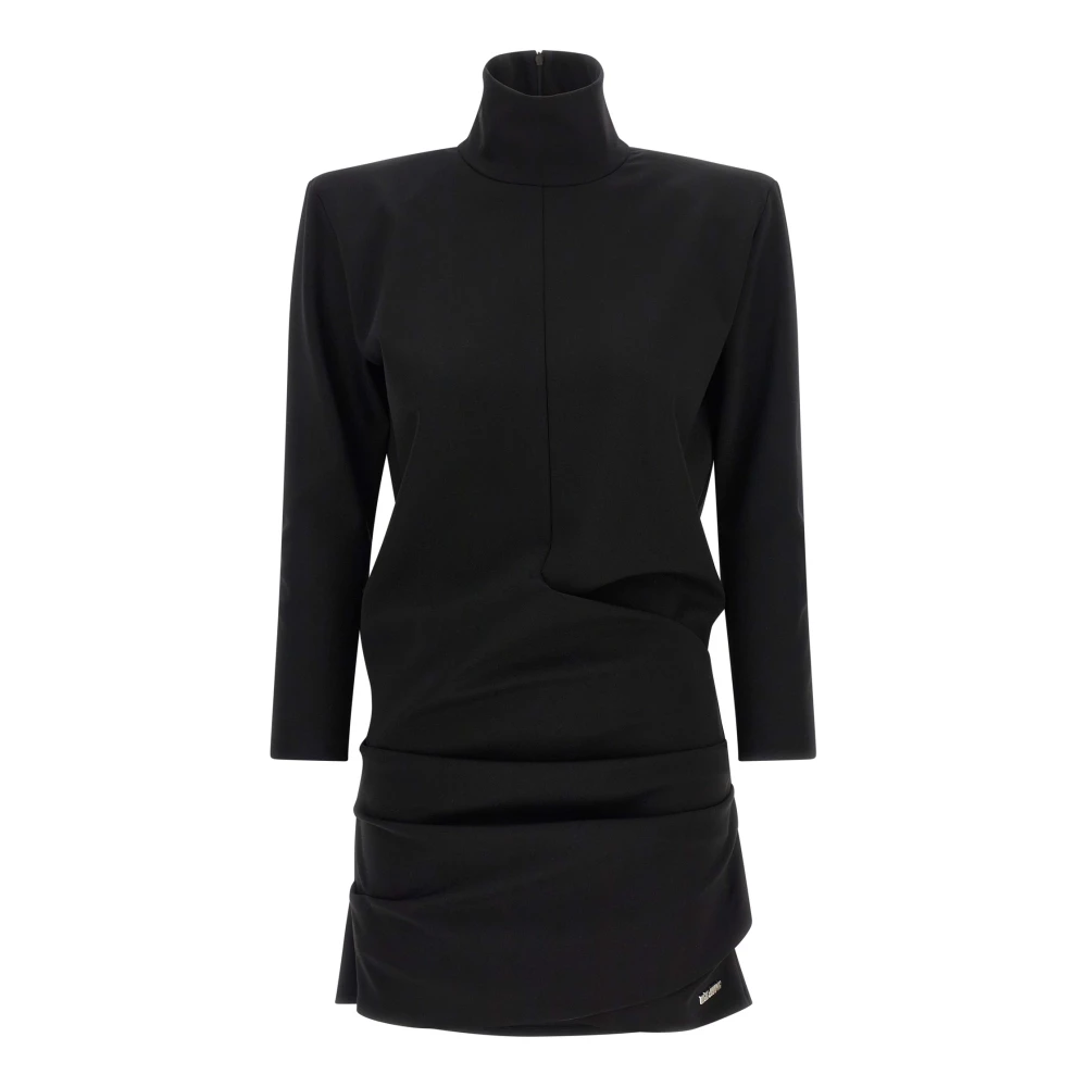 The Attico Short Dresses, Female, M, Mini Dress Black