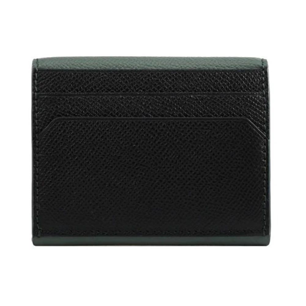 Bally Klassieke Leren Portemonnee Green Dames