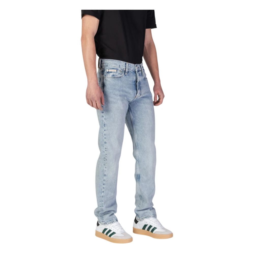 Calvin Klein Jeans Heren Regular Jeans Lente Zomer Collectie Blue Heren