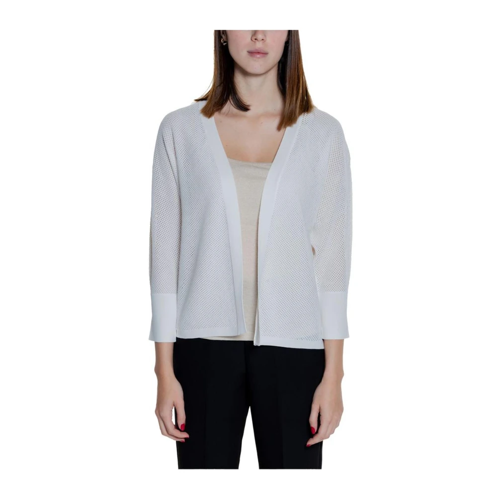 Street One Women's White Spring/Summer Viscose Blend Cardigan