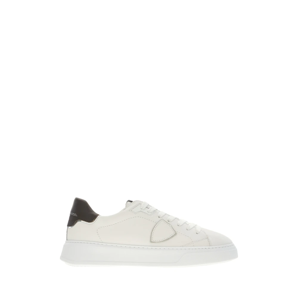 Philippe Model Temple Sneaker. [philippemodel.com] Heren Schoenen Wit