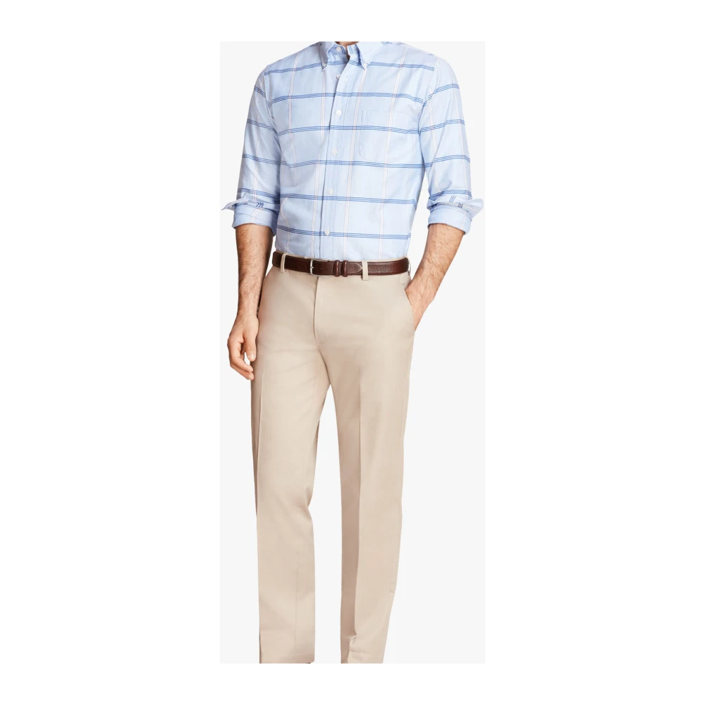 Brooks Brothers Beige Stretch-Cotton Chinos Beige Heren