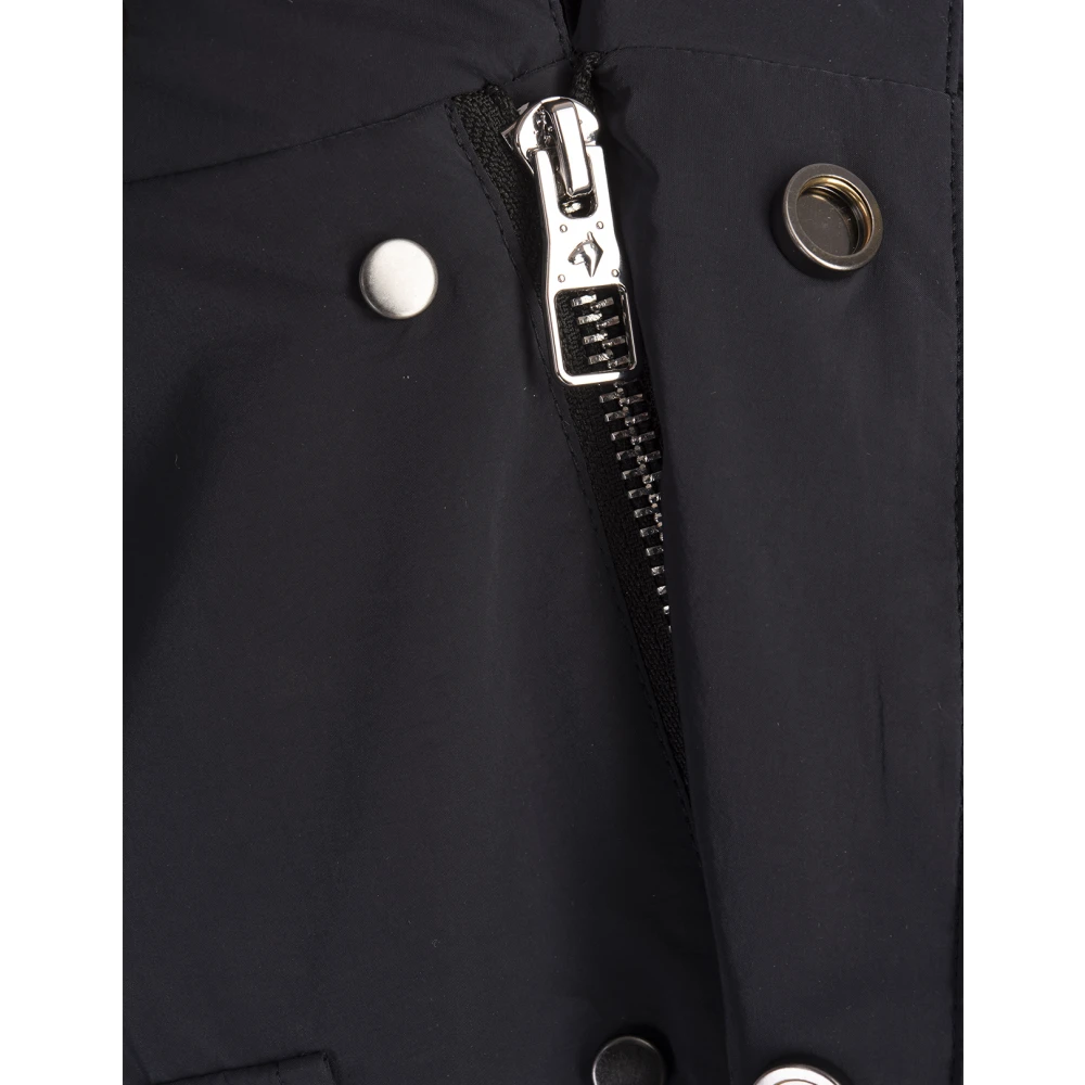 Montecore Zwarte Katoenen Stijlvolle Shirt Black Heren