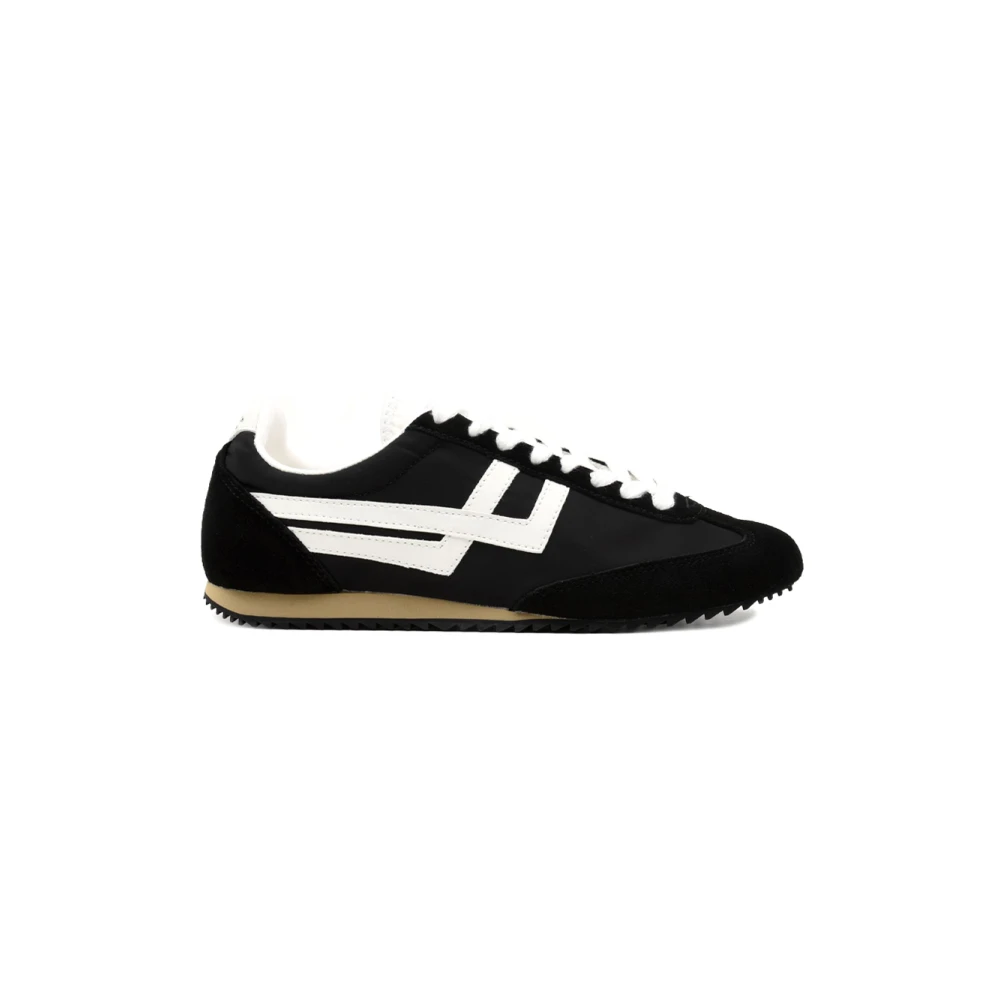 Pro-Keds Women's Black Sneakers, 4 Uk, Racer 77 Sneaker