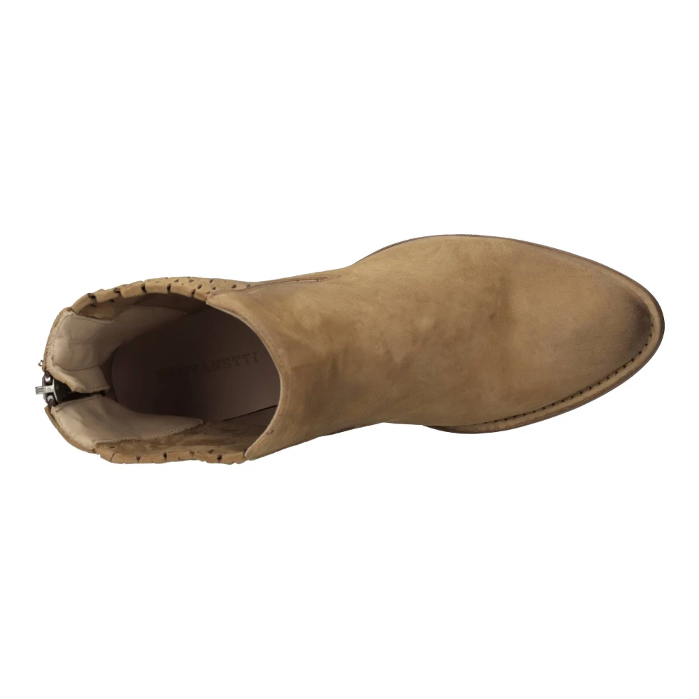 Pantanetti Suede Enkellaarsjes